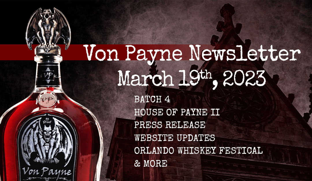 Von Payne News: March 19th-25th