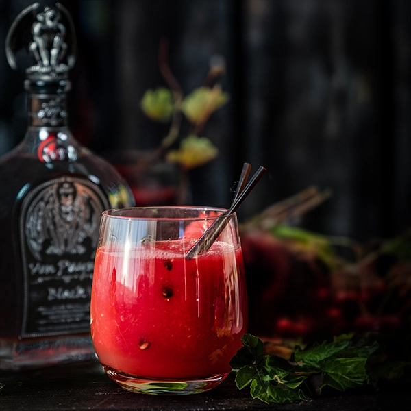 Watermelon Whiskey Smash