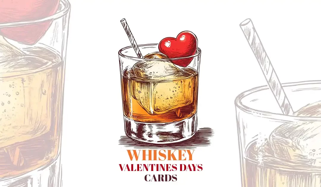 Whiskey Valentine’s Day Cards